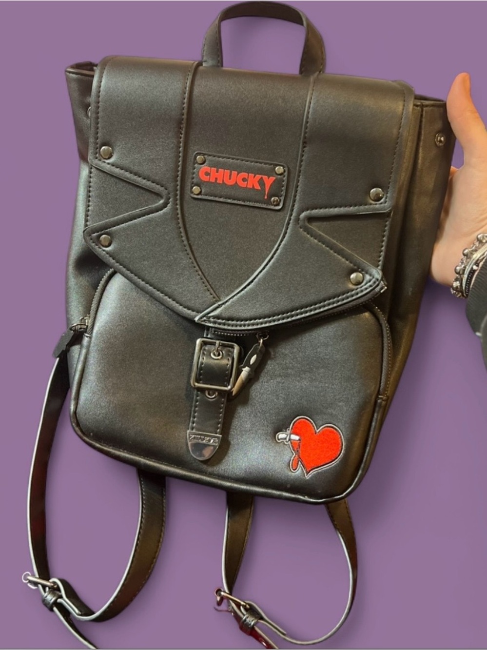 KILLSTAR x Chucky Wanna Play Moto Backpack